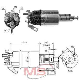 Втягуюче релє стартера ZM ZM610