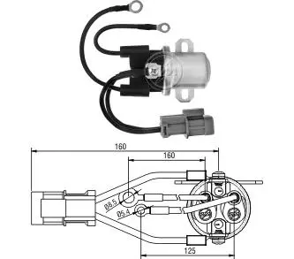 Реле стартера дополнительное ZM ZM6407