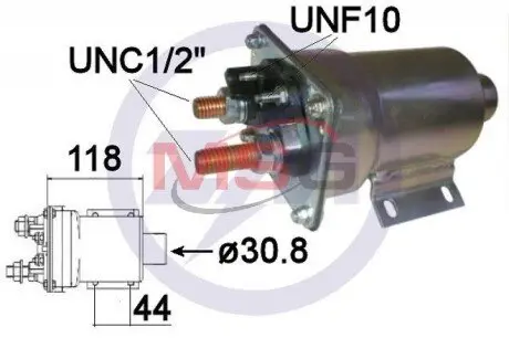Втягуюче релє стартера ZM ZM950