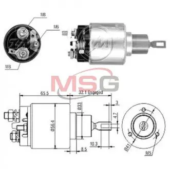 Втягуюче релє стартера ZM ZM973