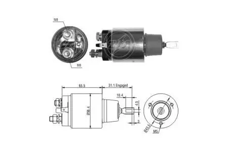 Втягуюче релє стартера ZM ZM975